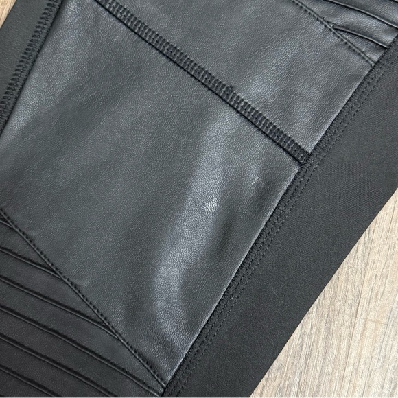 Bagatelle NYC Faux Leather Moto Leggings - Picture 3 of 8